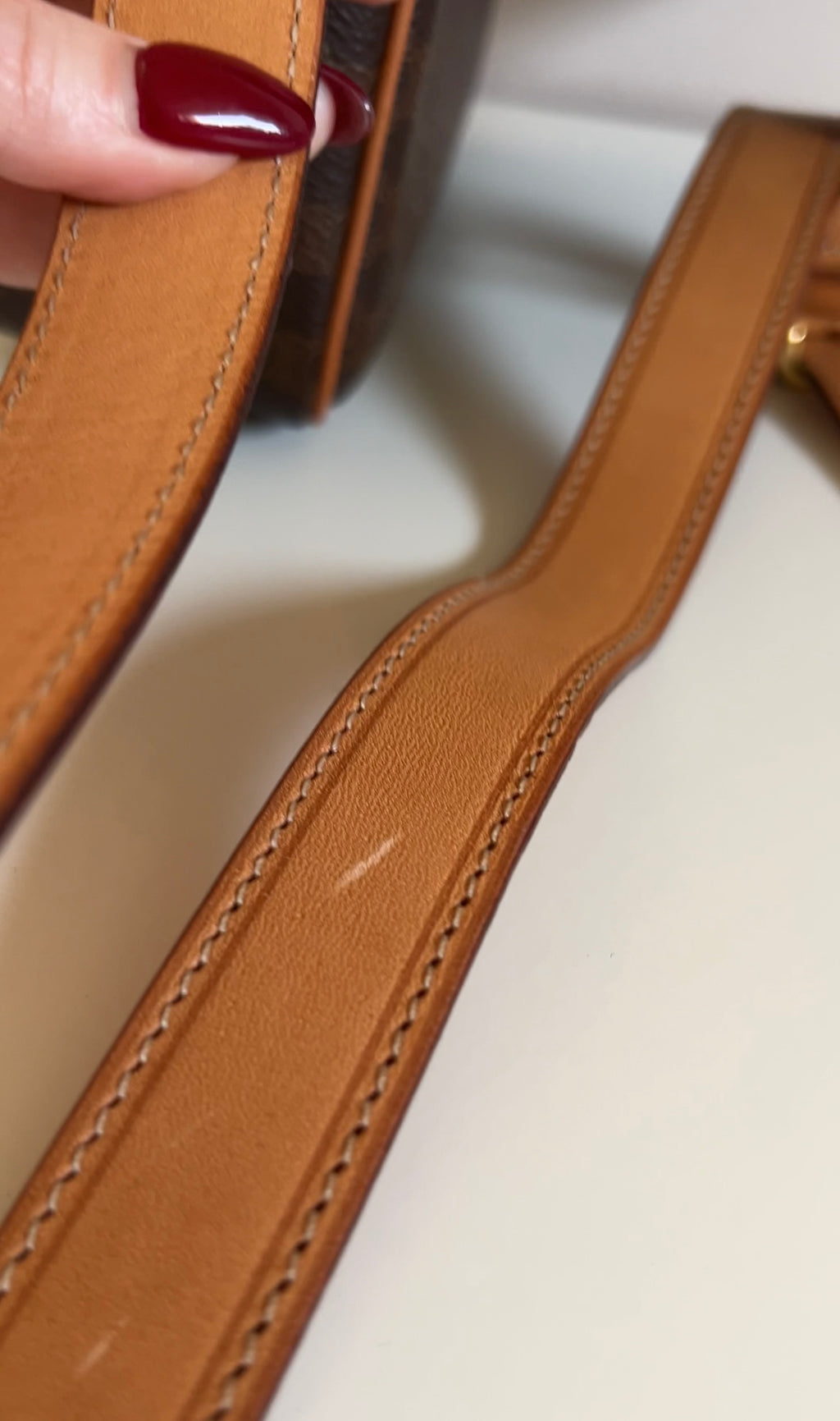 CELINE Macadam Flap Shoulder Bag